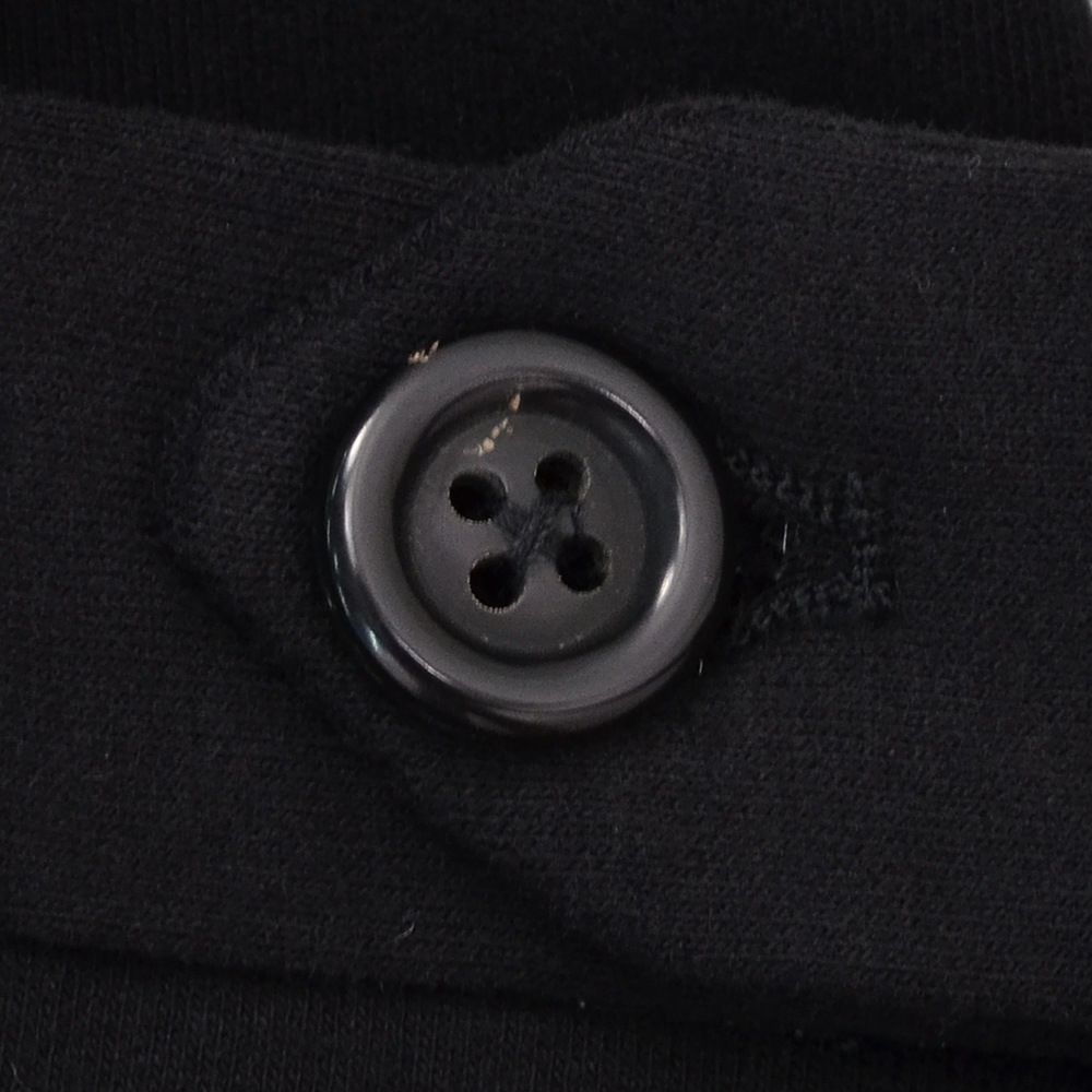 チルコロCIRCOLO1901テーパードパンツメンズノープリーツコットンジャージFELPACHINOブラック黒裏起毛製品染めスウェット生地国内正規品でらでら公式ブランド