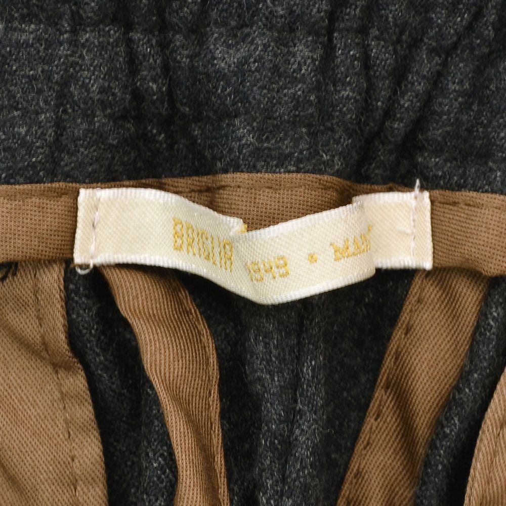 【preSALE!20%off】ブリリアBRIGLIA1949イージースラックスメンズREDAACTIVEレダアクティブテクノウール生地チャコールグレードローコード調節シャーリング仕様テーパードシルエット国内正規品でらでら公式ブランド