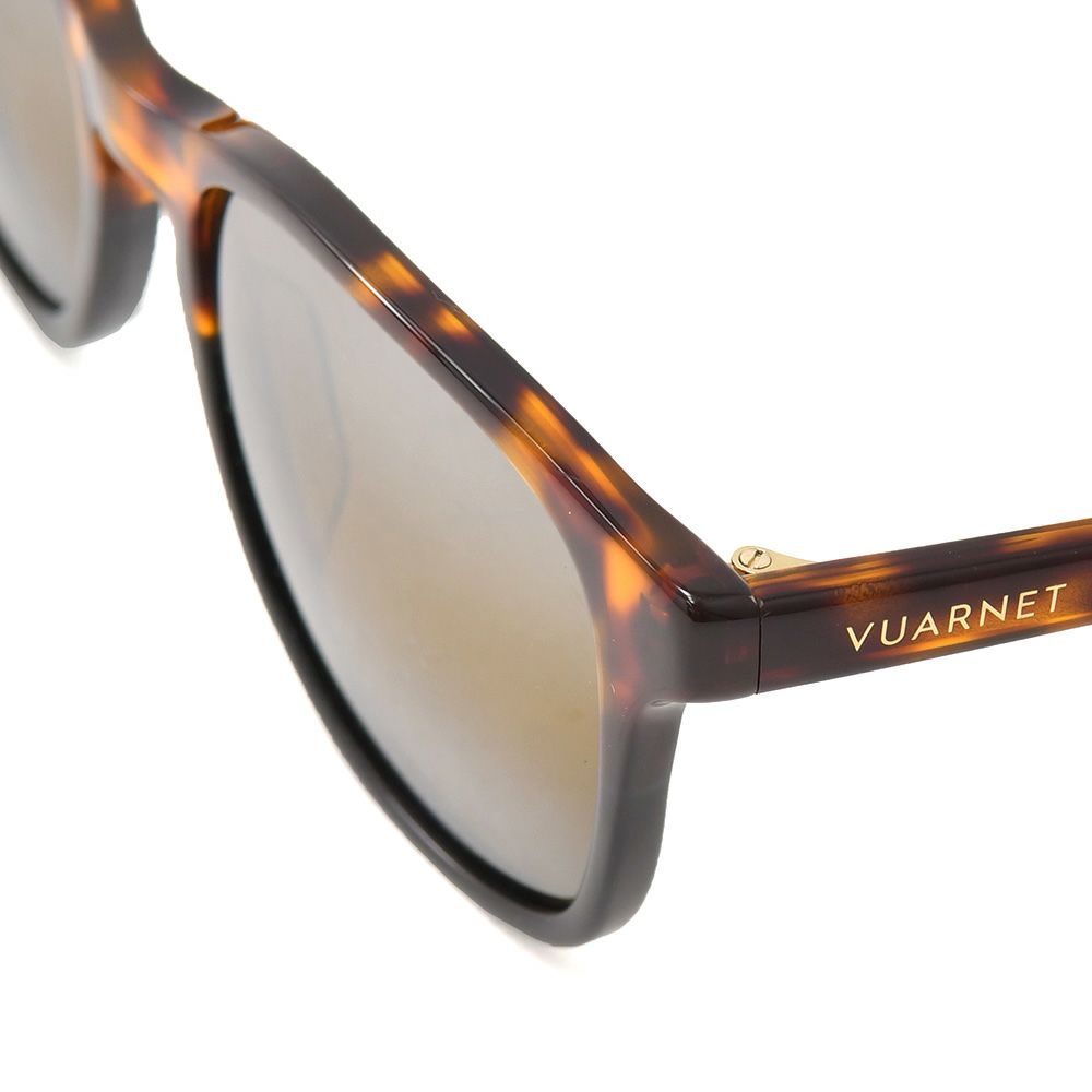 ヴァルネVUARNETサングラスメンズDISTRICTVL1618べっ甲柄フレームブラウンレンズウェリントン型SKILYNXUVカットミネラルガラス国内正規品でらでら公式ブランド
