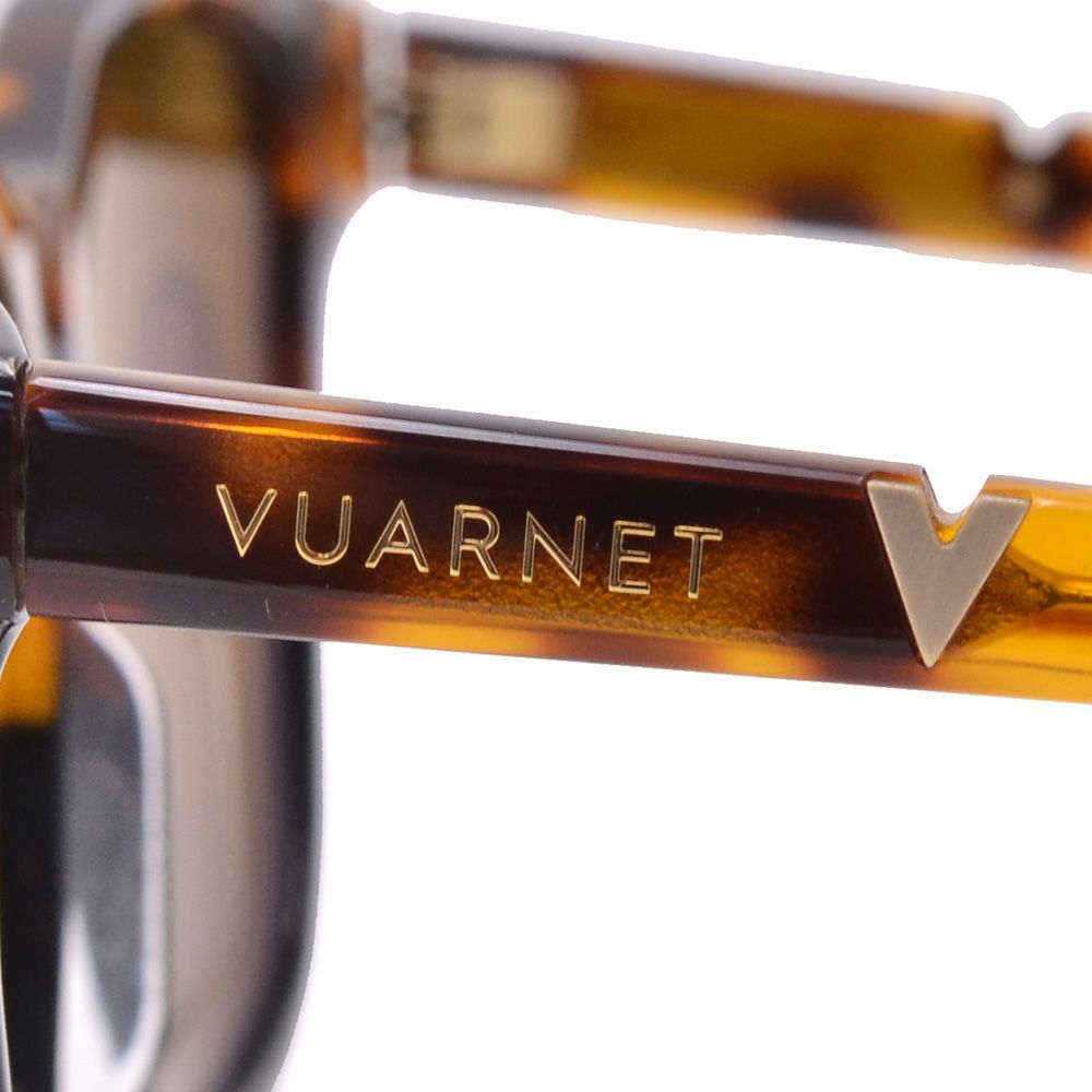 ヴァルネVUARNETサングラスメンズDISTRICTVL1618べっ甲柄フレームブラウンレンズウェリントン型SKILYNXUVカットミネラルガラス国内正規品でらでら公式ブランド