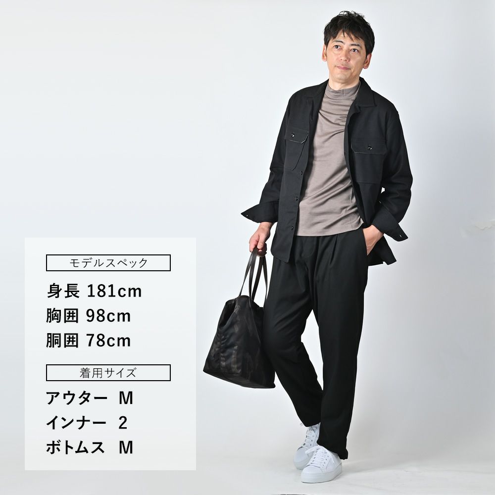 【preSALE!20%off】リプレイREPLAYCPOシャツジャケットメンズコットンブレンドシャツサルトリアーレブラック両胸フラップ付きポケットフレンチフロントボックスシルエット国内正規品でらでら公式ブランド