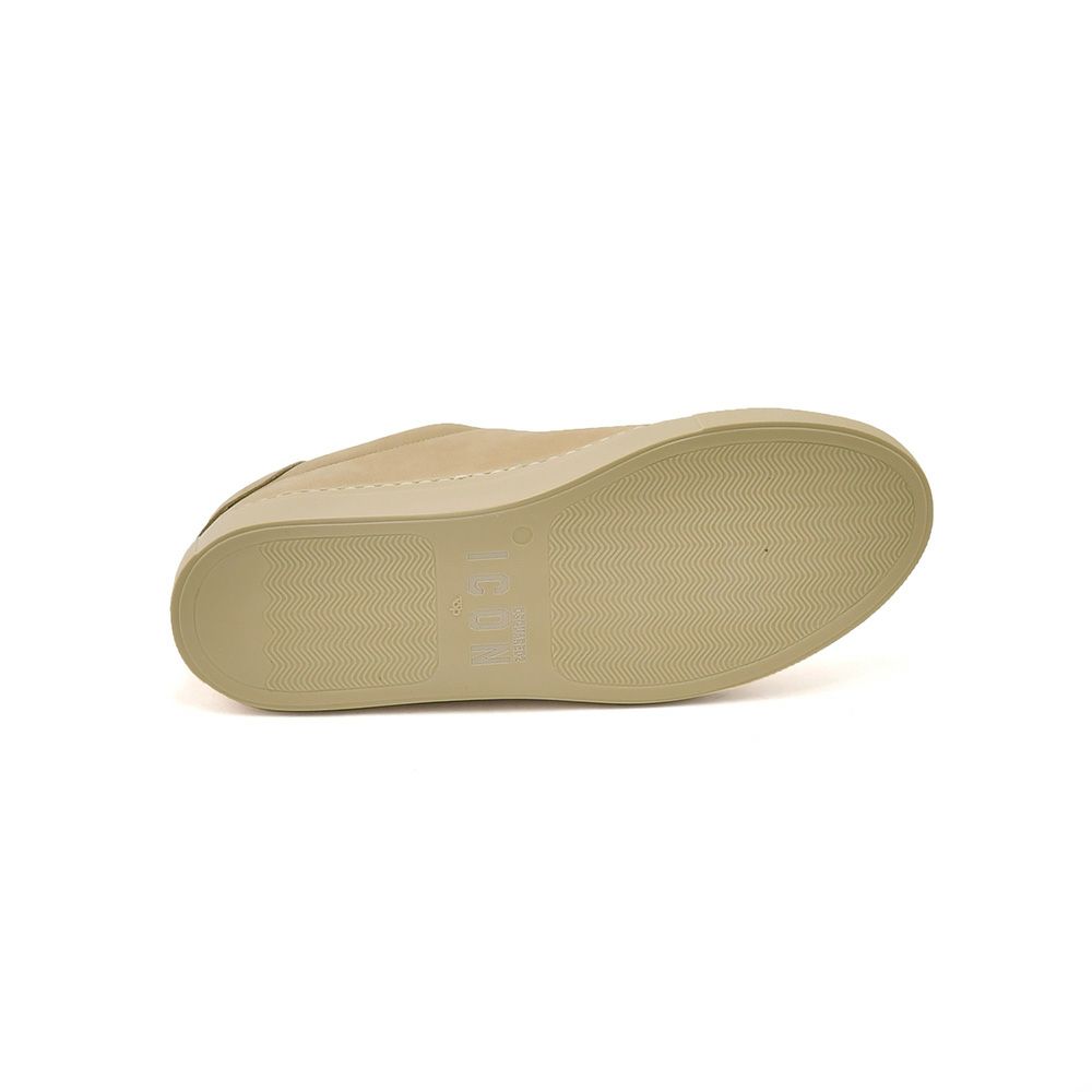 ディースクエアードDSQUARED2レザースニーカーメンズローカットシューズCASSETTAカセッタICONロゴプリントライトベージュレースアップゴムソール国内正規品でらでら公式ブランド