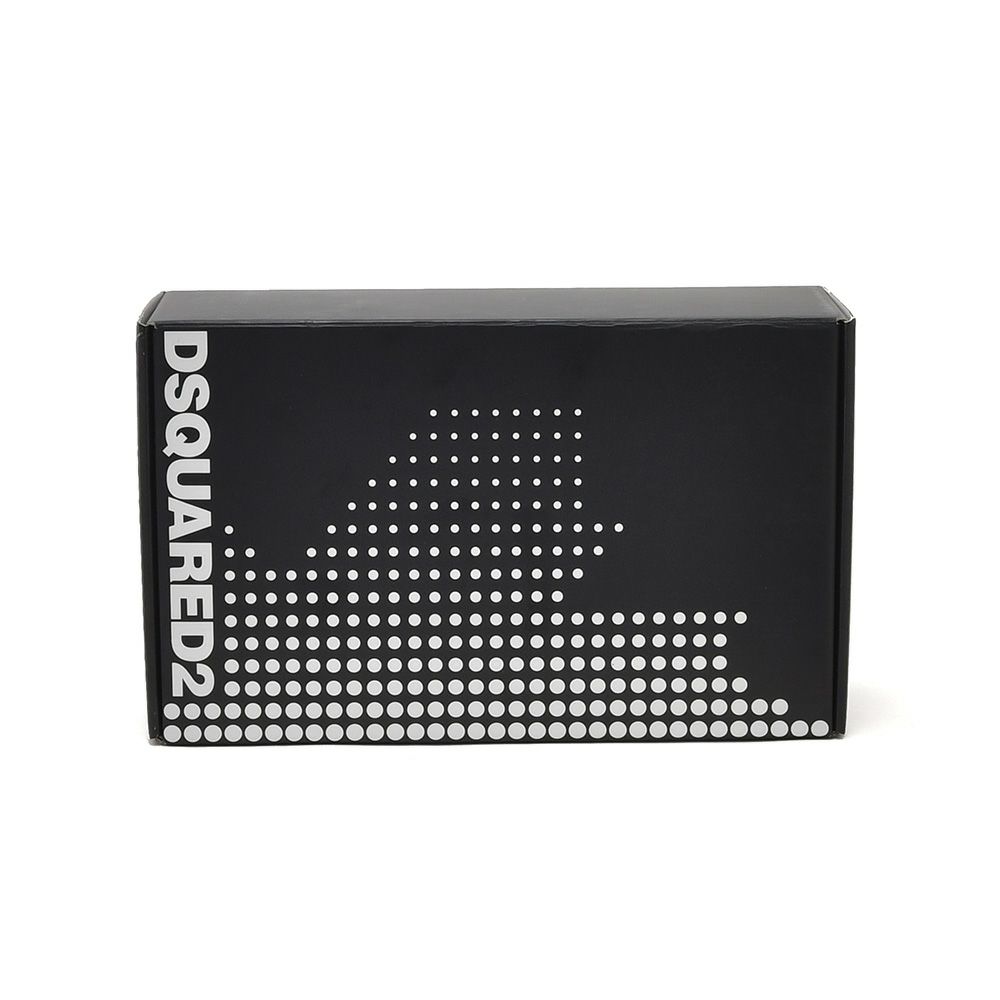 ディースクエアードDSQUARED2レザースニーカーメンズローカットシューズCASSETTAカセッタICONロゴプリントライトベージュレースアップゴムソール国内正規品でらでら公式ブランド