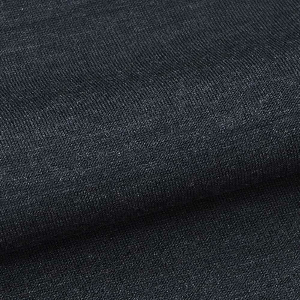 ジョンスメドレーJOHNSMEDLEYタートルネックニットメンズLEVINEハイゲージセーター30Gダークグレー長袖メリノウールMODERNFITモダンフィット国内正規品でらでら公式ブランド