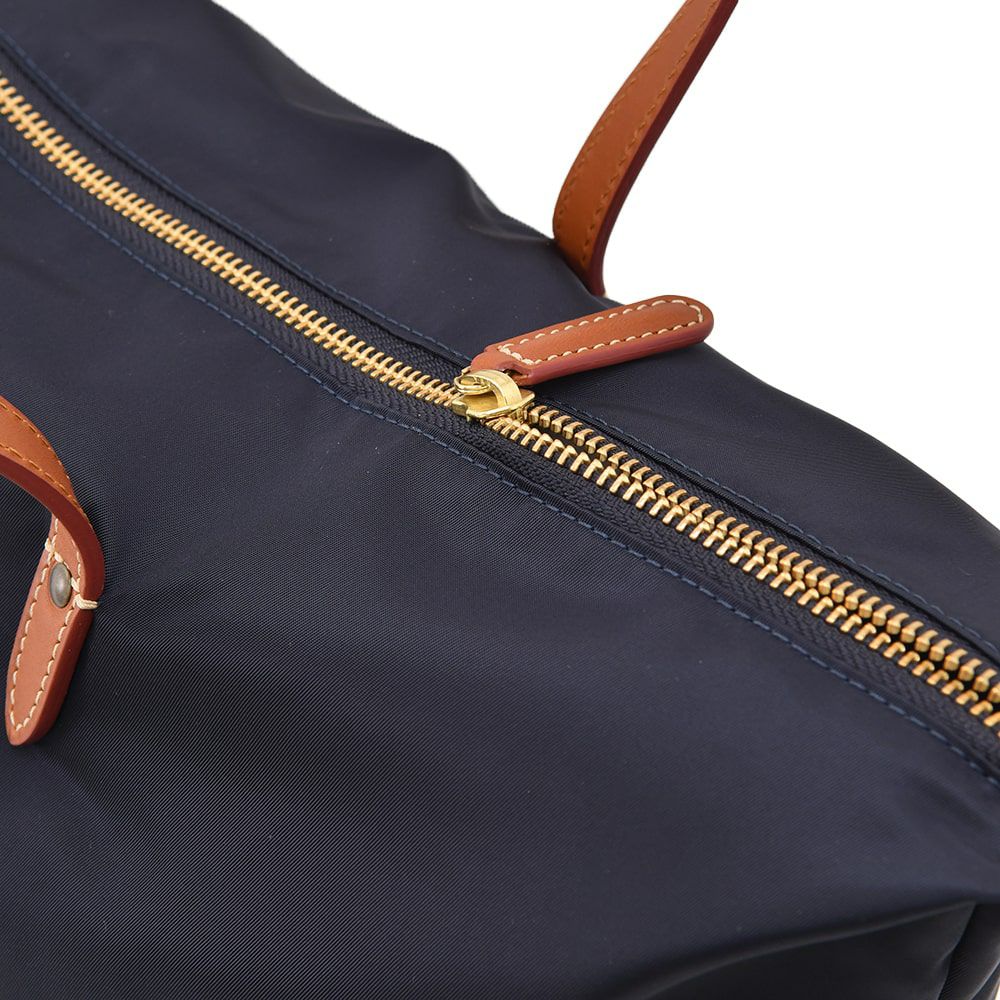 フェリージFELISIトートバッグメンズナイロン×レザー17/26/4/DSネイビーハンドバッグ鞄ブランドロゴデザイン男女兼用ファスナー開閉国内正規品でらでら公式ブランド