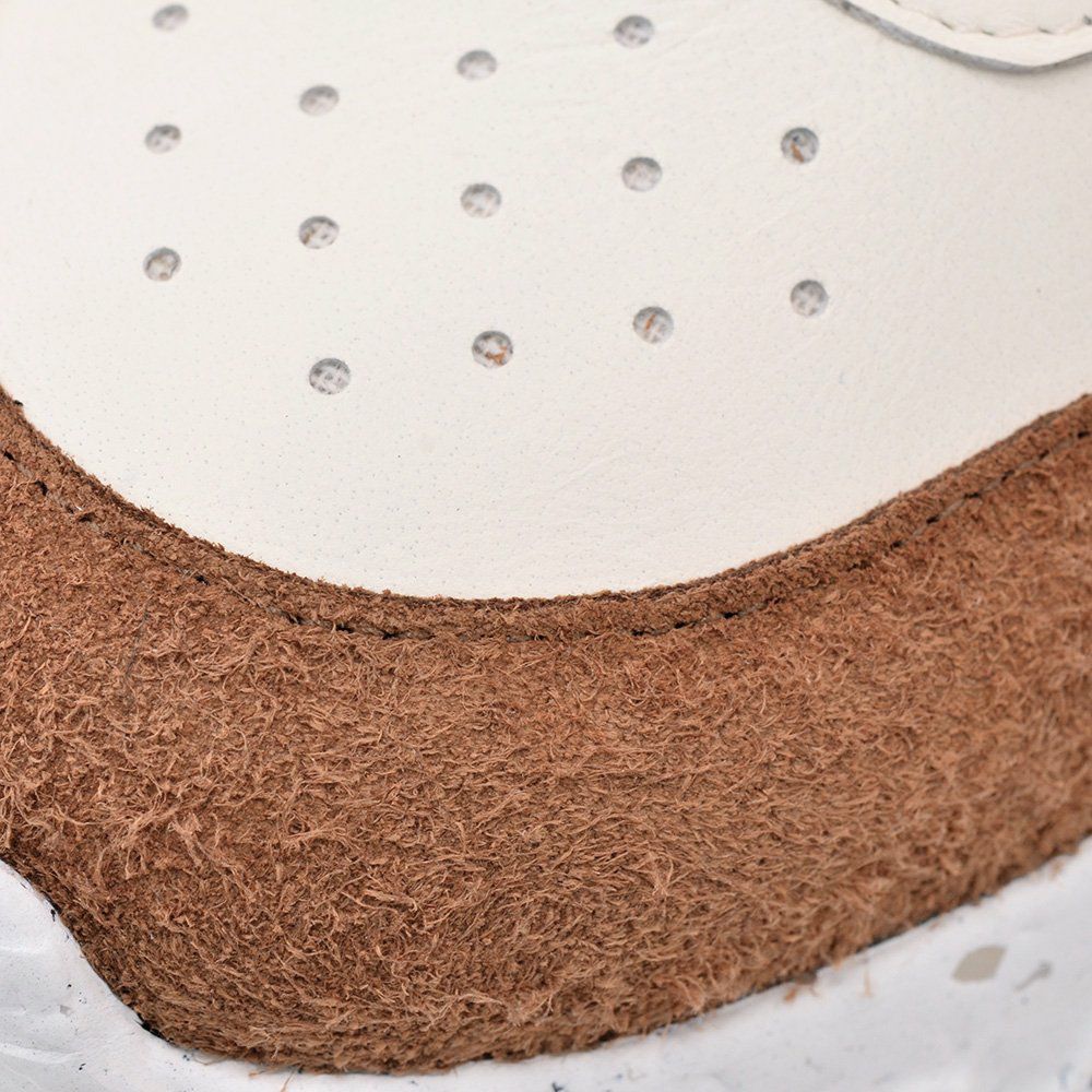 ブロックス79BLOCKS79スニーカーメンズレースアップシューズCOBIモデルナンバリングデザインホワイト×ブラウンスムースレザー×スエードレザーEｘtralightソールサスティナブル国内正規品でらでら公式ブランド