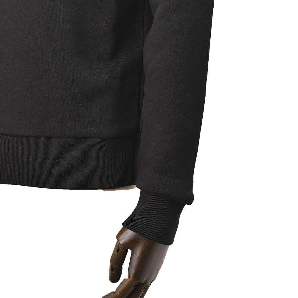 【preSALE!20%off】ヘルノラミナーHERNOLAMINAR長袖トレーナーメンズスウェットシャツクルーネックブラック黒変形デザインコットンJG00051ULラグラン仕様国内正規品でらでら公式ブランド