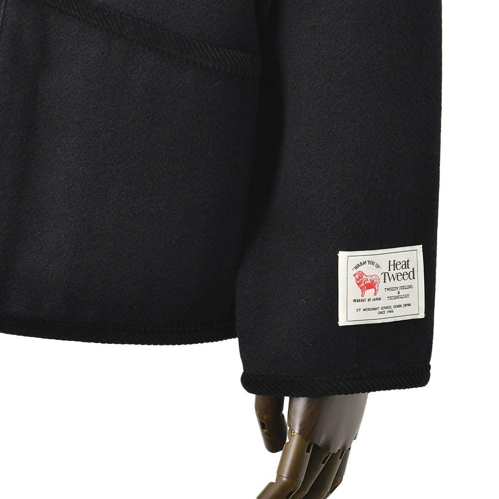 トラディショナルウェザーウェアTraditionalWeatherwearツイードジャケットメンズWAVERLYSTUDSSHORTウェーヴァリーブラックヘリンボーン国内正規品でらでら公式ブランド