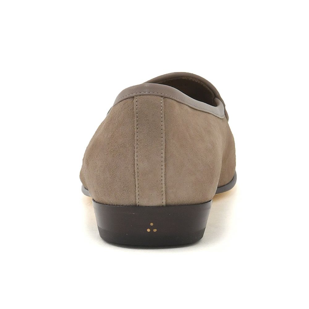 ボードインアンドランジBAUDOIN&LANGEベルジャンシューズメンズSaganモデルクラシックタッセルローファーClassicTasselsグレージュスエードレザー国内正規品でらでら公式ブランド