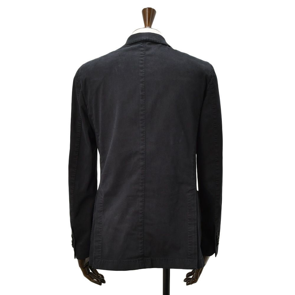 【preSALE!20%off】サンタ二エッロSANTANIELLOシングルスーツメンズセットアップストレッチコットンツイルVL799MFブラック黒段返り3つ釦シングルジャケット×1プリーツスラックス国内正規品でらでら公式ブランド