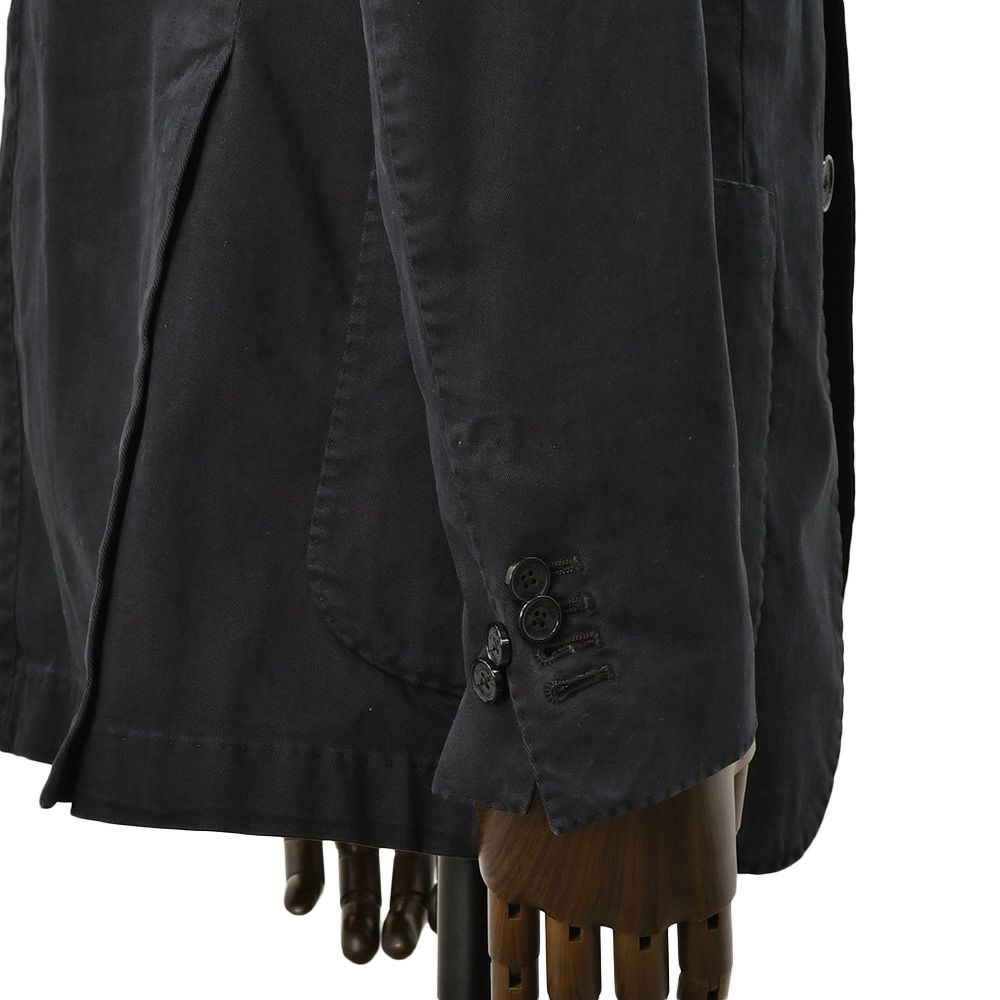 【preSALE!20%off】サンタ二エッロSANTANIELLOシングルスーツメンズセットアップストレッチコットンツイルVL799MFブラック黒段返り3つ釦シングルジャケット×1プリーツスラックス国内正規品でらでら公式ブランド