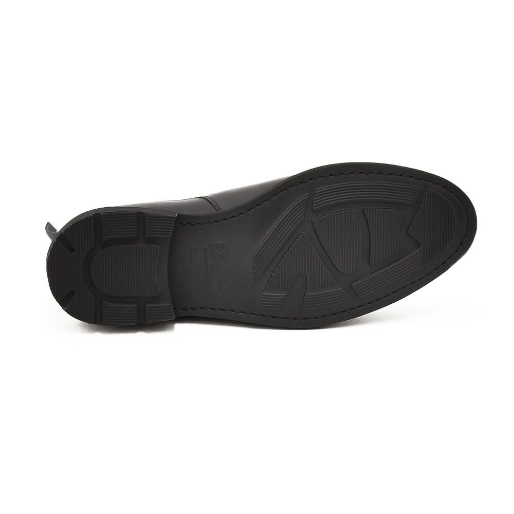 パラブーツPARABOOTサイドゴアブーツメンズシャンフォートCHAMFORTブラック黒オイルドレザースムースタイプ織りタグ兼用ストラップフランス製国内正規品でらでら公式ブランド