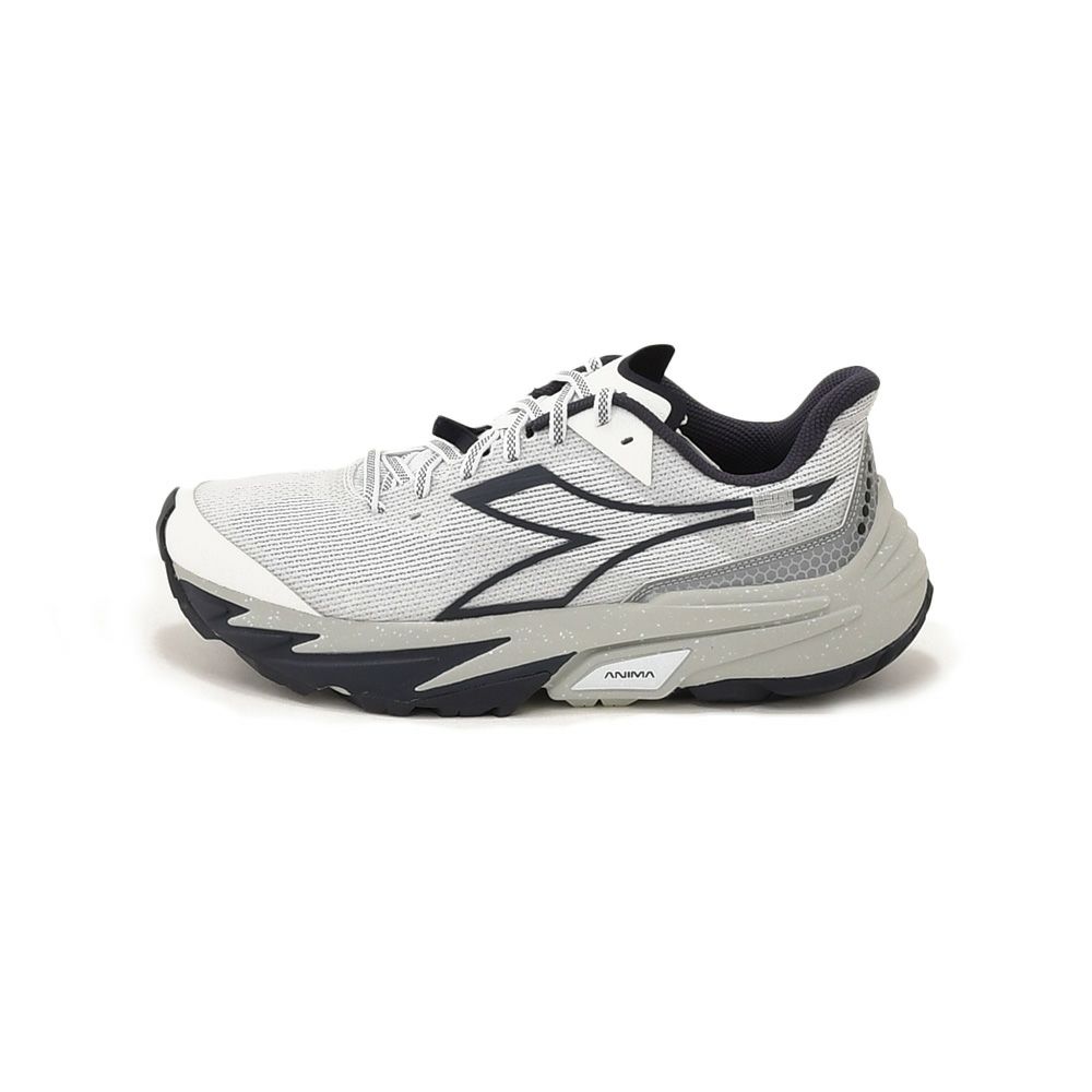 ディアドラDIADORAトレイルランニングスニーカーメンズレースアップシューズSESTRIERE-XT2ライトグレー×ブルーポリエステルメッシュ生地ラバーソール軽量国内正規品でらでら公式ブランド