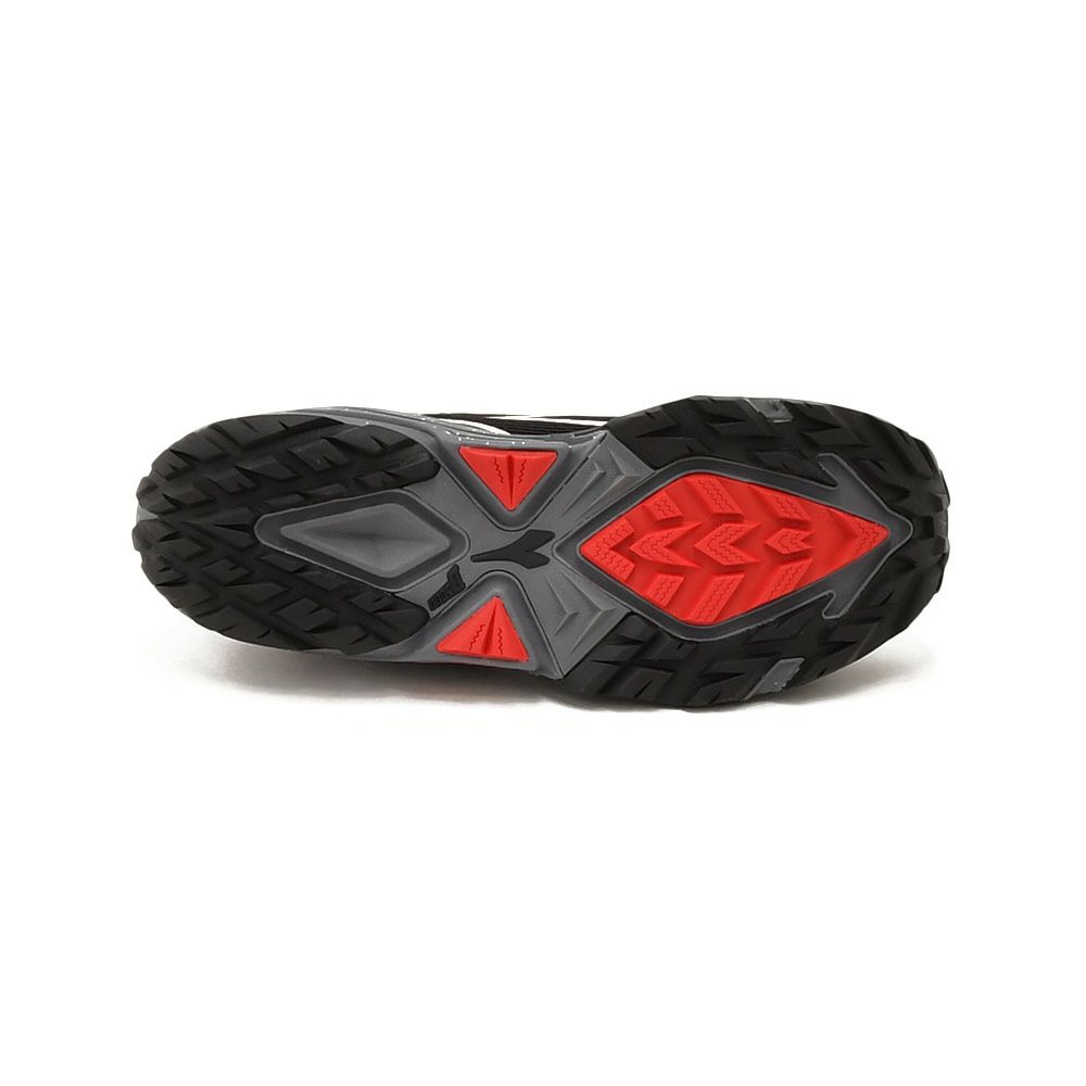 ディアドラDIADORAトレイルランニングスニーカーメンズレースアップシューズSESTRIERE-XT2ブラック×グレーポリエステルメッシュ生地ラバーソール軽量国内正規品でらでら公式ブランド