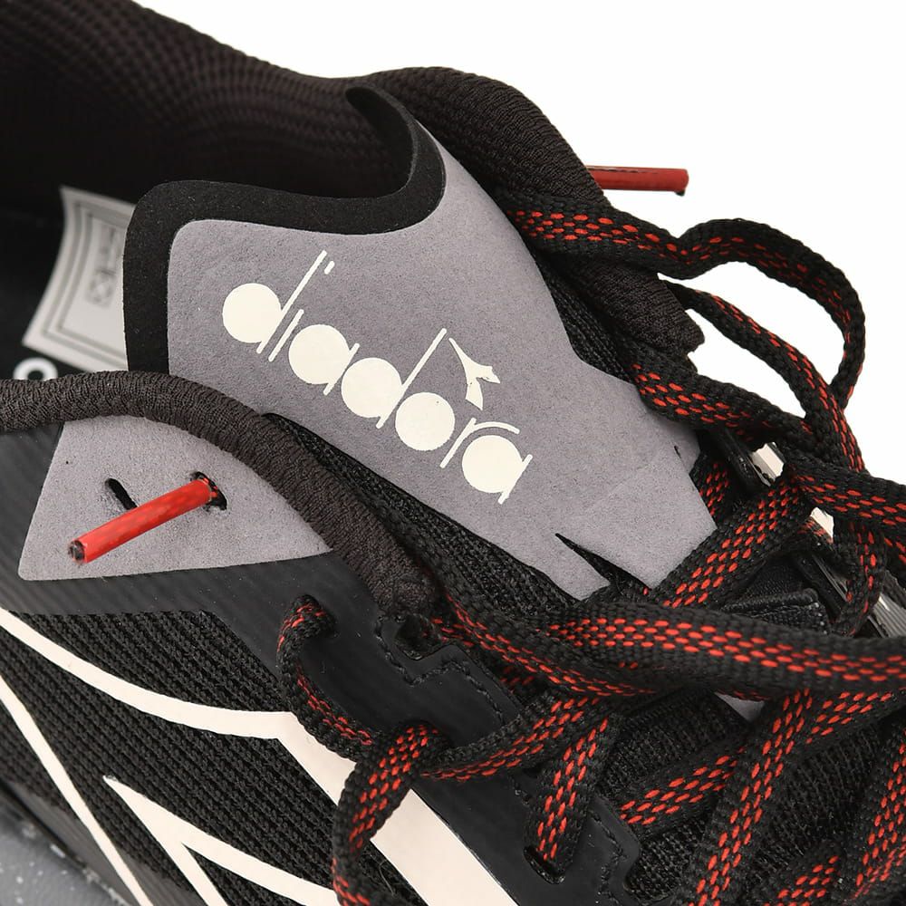 ディアドラDIADORAトレイルランニングスニーカーメンズレースアップシューズSESTRIERE-XT2ブラック×グレーポリエステルメッシュ生地ラバーソール軽量国内正規品でらでら公式ブランド