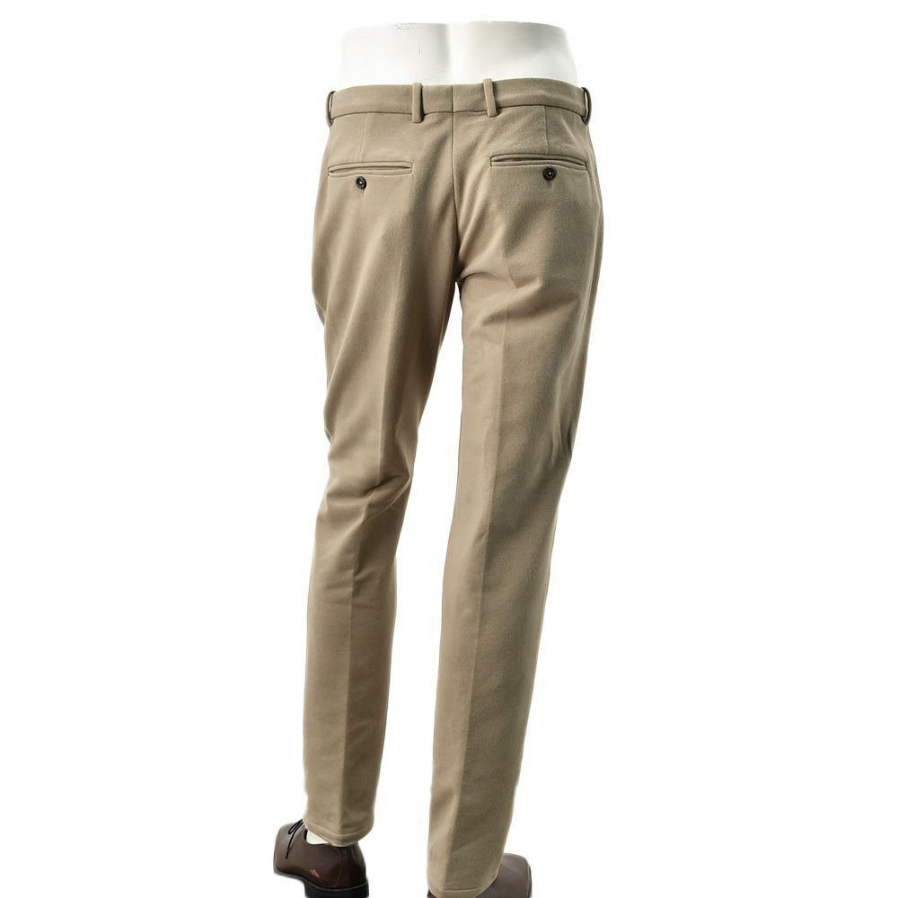 【preSALE!20%off】チルコロCIRCOLO1901テーパードパンツメンズノープリーツコットンジャージFELPACHINOグレージュ裏起毛製品染めスウェット生地国内正規品でらでら公式ブランド