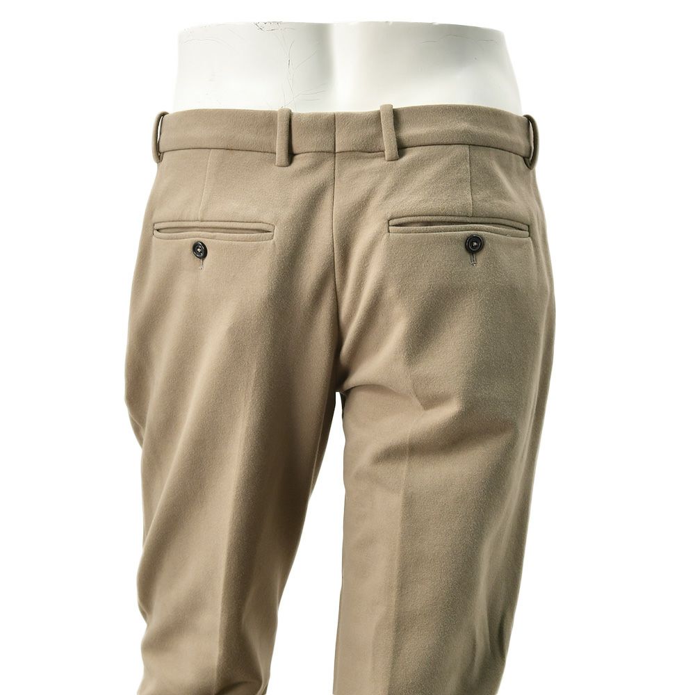 【preSALE!20%off】チルコロCIRCOLO1901テーパードパンツメンズノープリーツコットンジャージFELPACHINOグレージュ裏起毛製品染めスウェット生地国内正規品でらでら公式ブランド