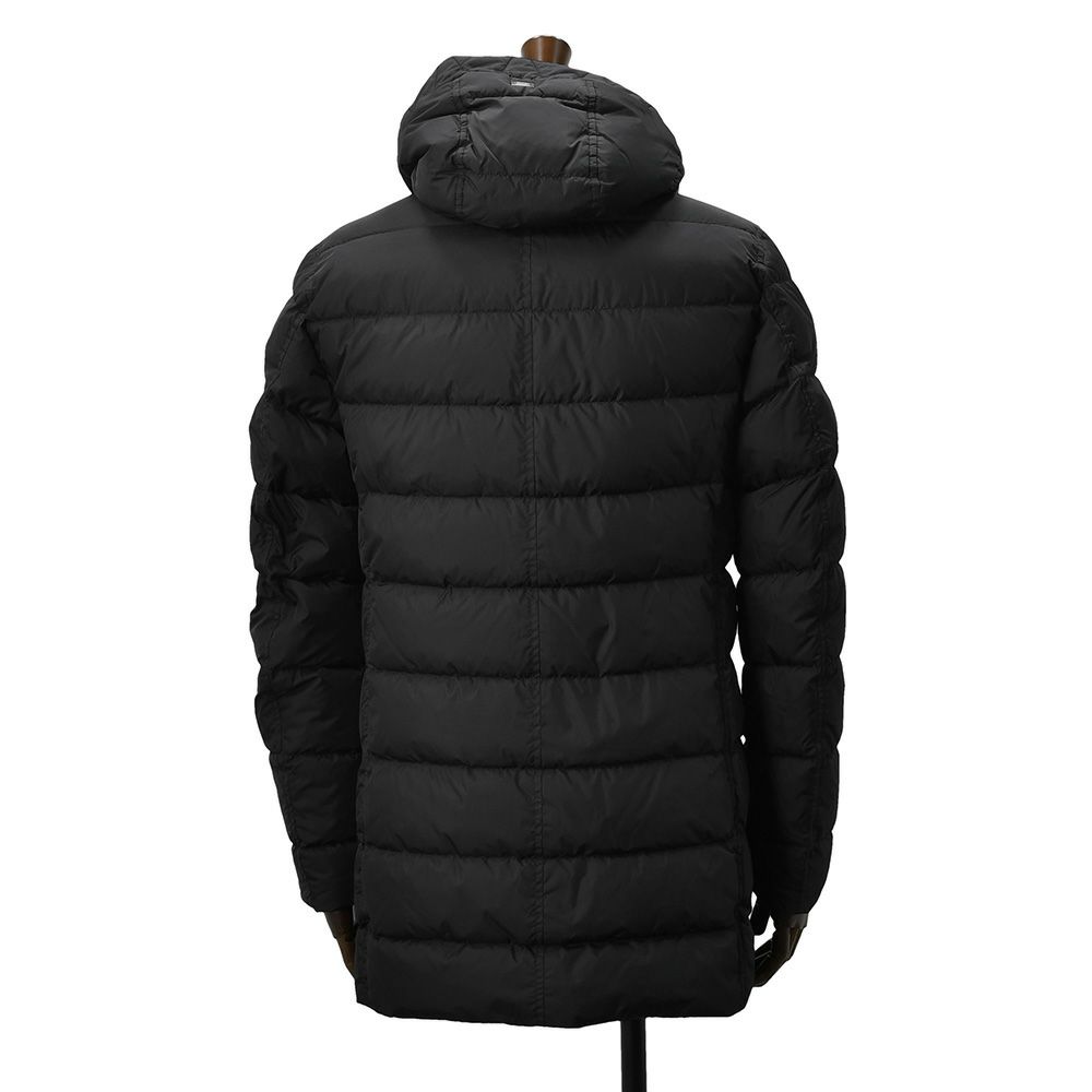 ヘルノラミナー国内正規品HERNOLAMINARメンズダウンジャケットフーデッドPL119スポーティーアウターモダンレッドゴアテックス