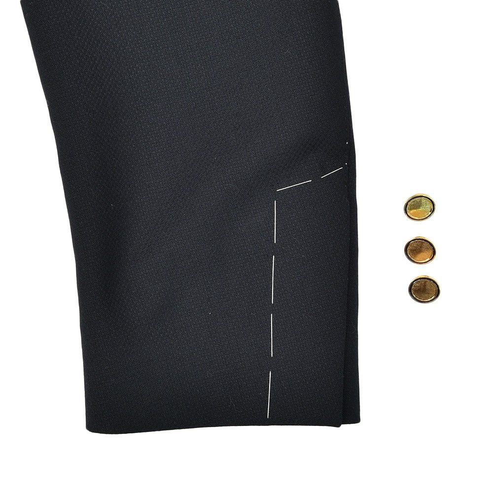 【preSALE!20%off】ラルディーニLARDINIカジュアルジャケットメンズ6つ釦ダブルブレストA6203HQウールポリネイビー紺ブート二エール付アンフィニッシュ袖ボタン付け代金込み国内正規品でらでら公式ブランド