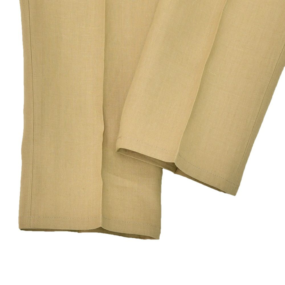 ベルウィッチBERWICHイージースラックスメンズジムモデルSAKE1PGYMテーパードパンツウォッシャブルリネンベージュゴムウエスト&ドローコード仕様国内正規品でらでら公式ブランド