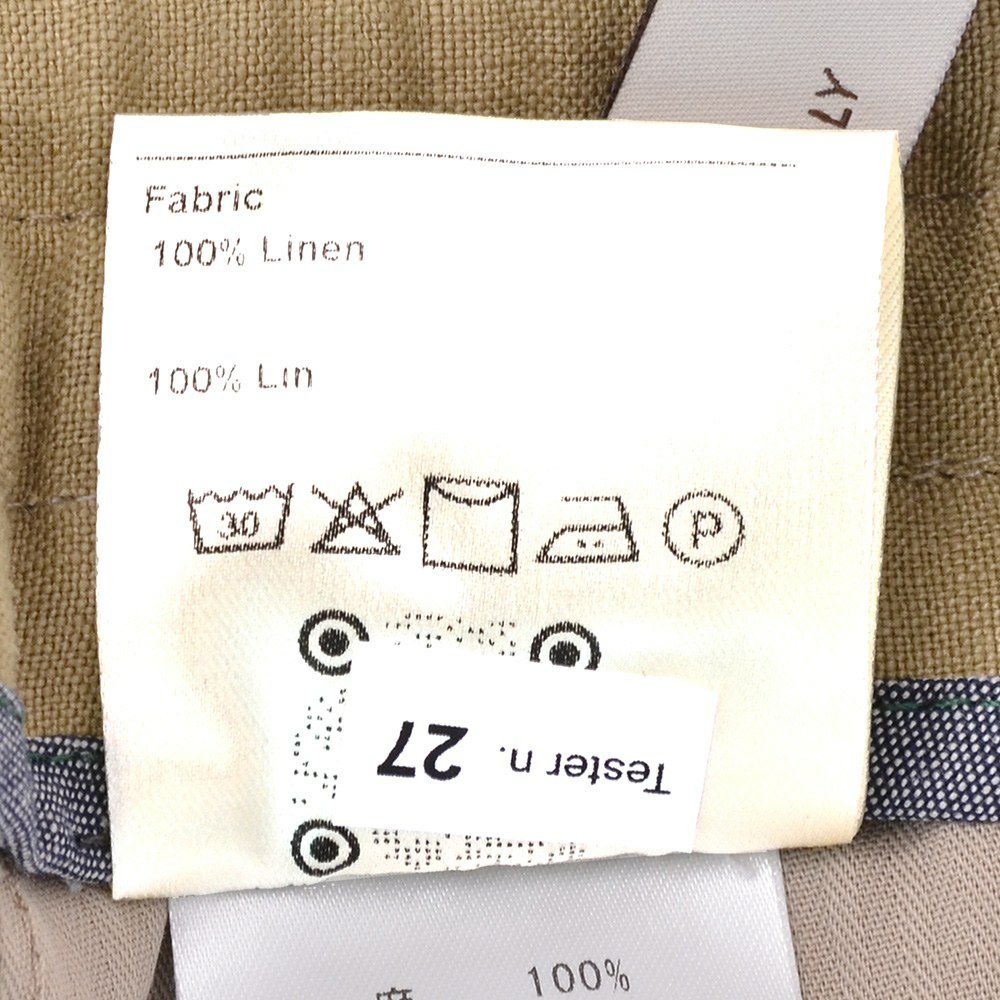 ベルウィッチBERWICHイージースラックスメンズジムモデルSAKE1PGYMテーパードパンツウォッシャブルリネンベージュゴムウエスト&ドローコード仕様国内正規品でらでら公式ブランド