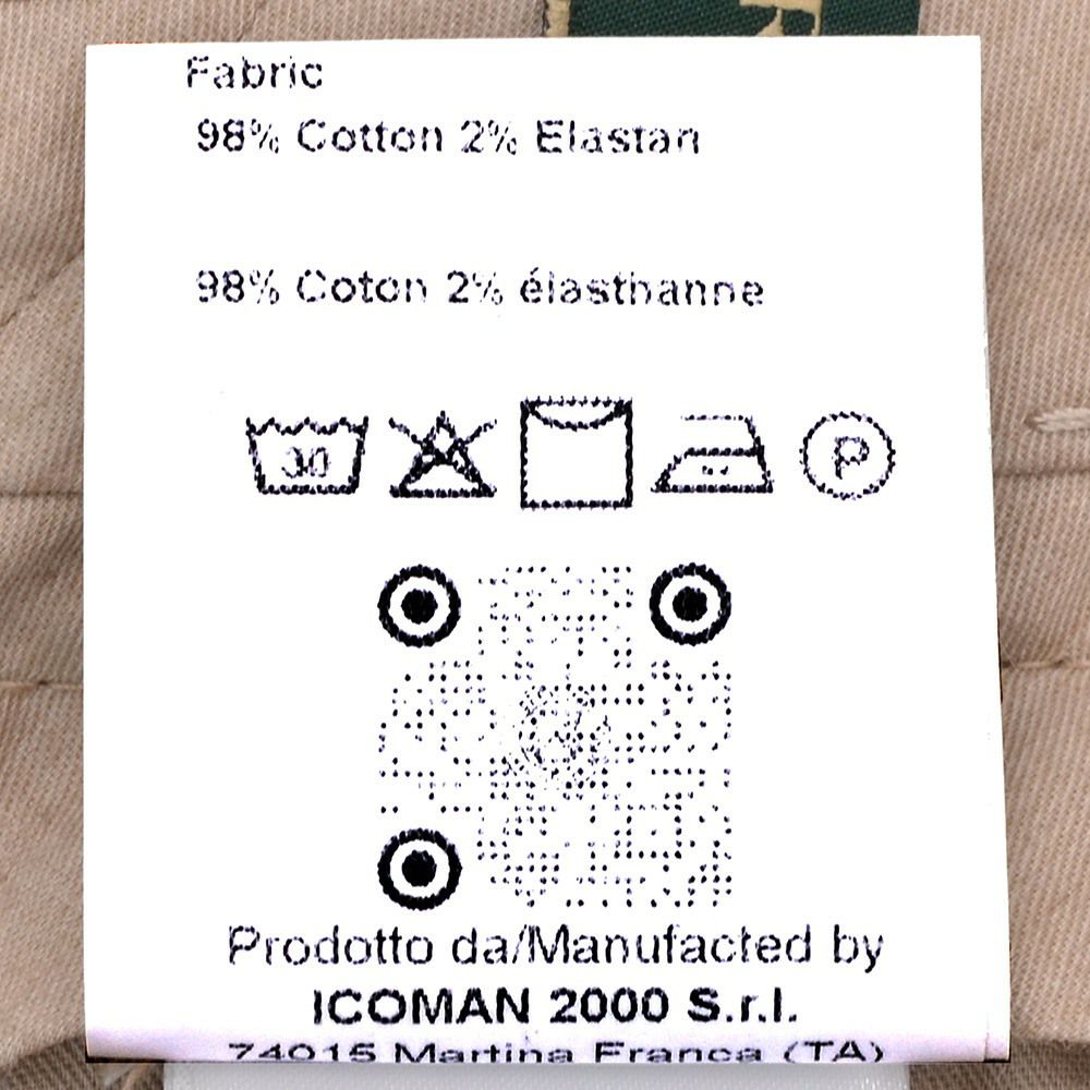 ベルウィッチBERWICHコットンパンツメンズモレッロJMORELLOチノスラックスツイル生地ライトブラウンノープリーツ3点留めフロントガーメントダイブランドロゴ刺繍国内正規品でらでら公式ブランド