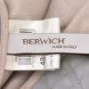 ベルウィッチBERWICHチノスラックスメンズベルトBERTOコットンパンツストレッチツイル生地グレー1プリーツシャーリング仕様サイドアジャスター釦国内正規品でらでら公式ブランド