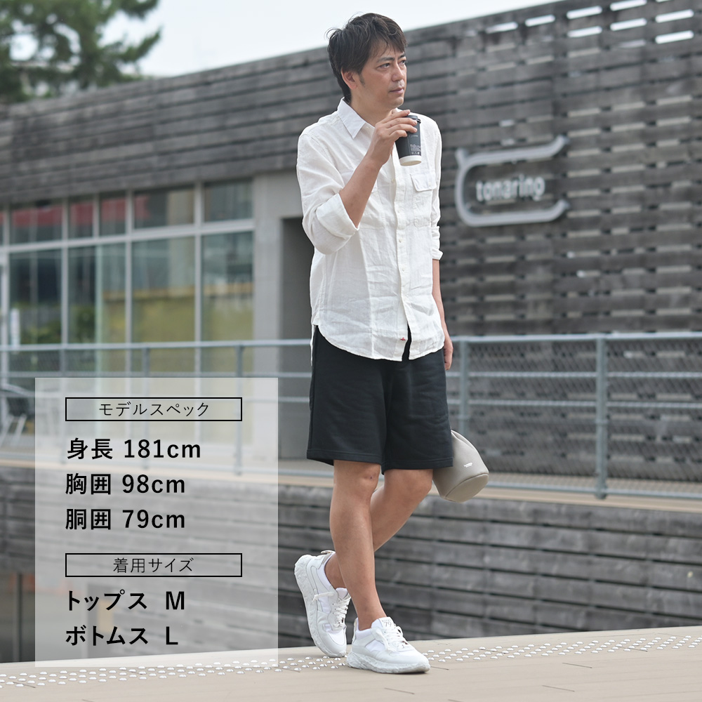 【preSALE!20%off】リプレイREPLAY長袖カジュアルシャツメンズリネン生地CPO型ガーメントダイホワイト白フラップ付き胸ポケットブランドタグレギュラーフィット国内正規品でらでら公式ブランド