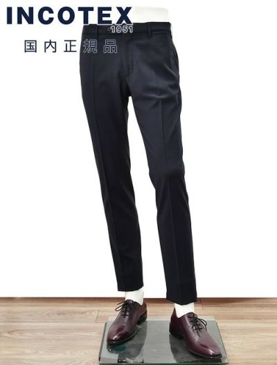 INCOTEX メンズパンツ インコテックス INCOTEX SLACKS コットンパンツ メンズ 100番