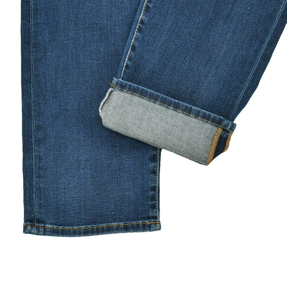 【preSALE!20%off】ヤコブコーエンJACOBCOHENデニムパンツメンズストレッチジーンズBARDバードモデルインディゴウォッシュスリムストレートハラコバックパッチヴィンテージ加工国内正規品でらでら公式ブランド