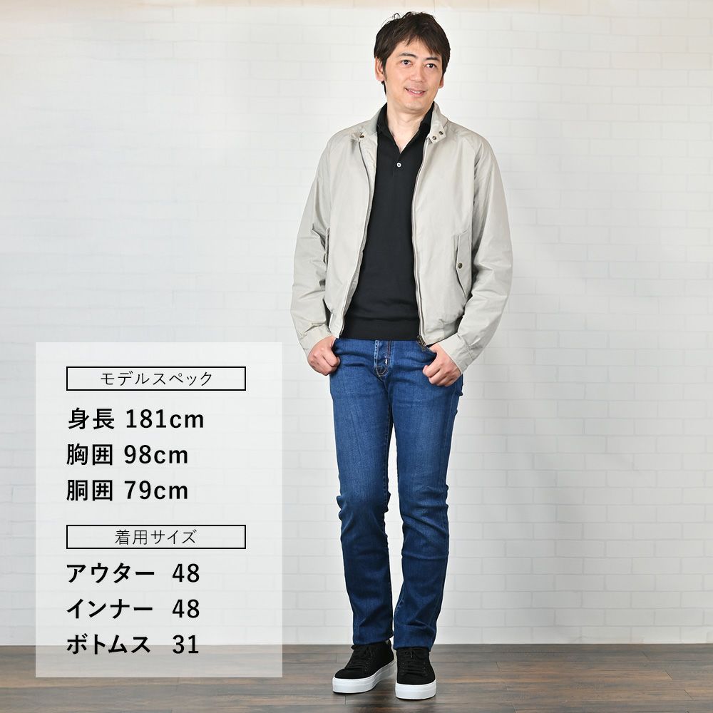 【preSALE!20%off】ヤコブコーエンJACOBCOHENデニムパンツメンズストレッチジーンズBARDバードモデルインディゴウォッシュスリムストレートハラコバックパッチヴィンテージ加工国内正規品でらでら公式ブランド