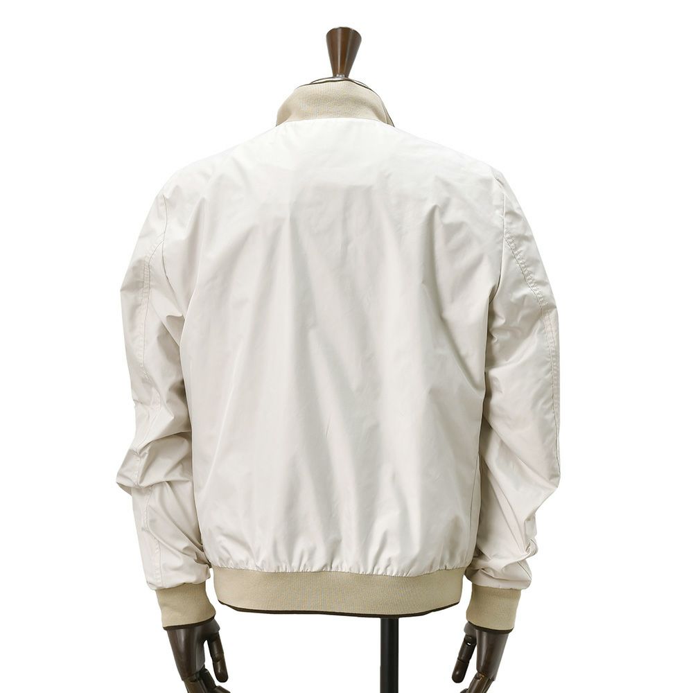 【ポイント8倍7/119:59まで】ムーレーMooRERボンバージャケットメンズMEZZANO-KMミリタリーブルゾンアイボリーフリント二重開閉春アウターレギュラーフィット国内正規品でらでら公式ブランド