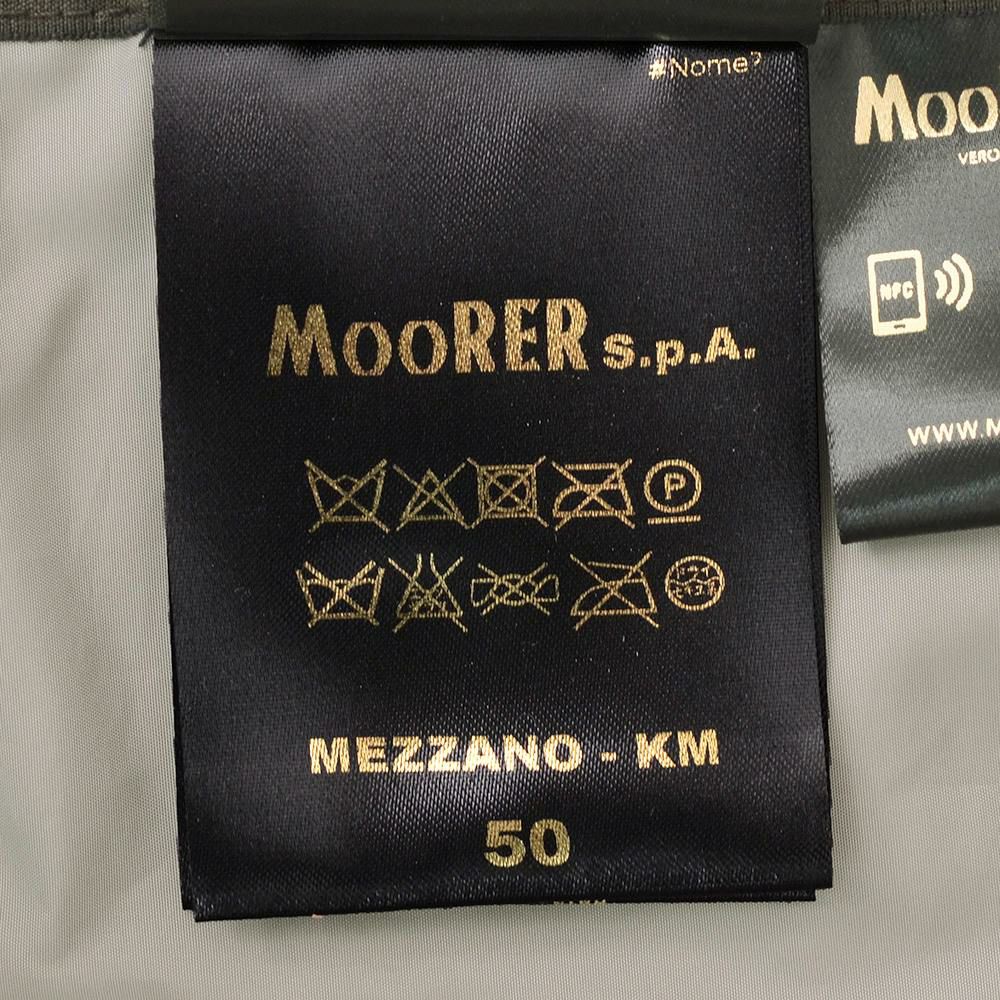 【ポイント8倍7/119:59まで】ムーレーMooRERボンバージャケットメンズMEZZANO-KMミリタリーブルゾンアイボリーフリント二重開閉春アウターレギュラーフィット国内正規品でらでら公式ブランド