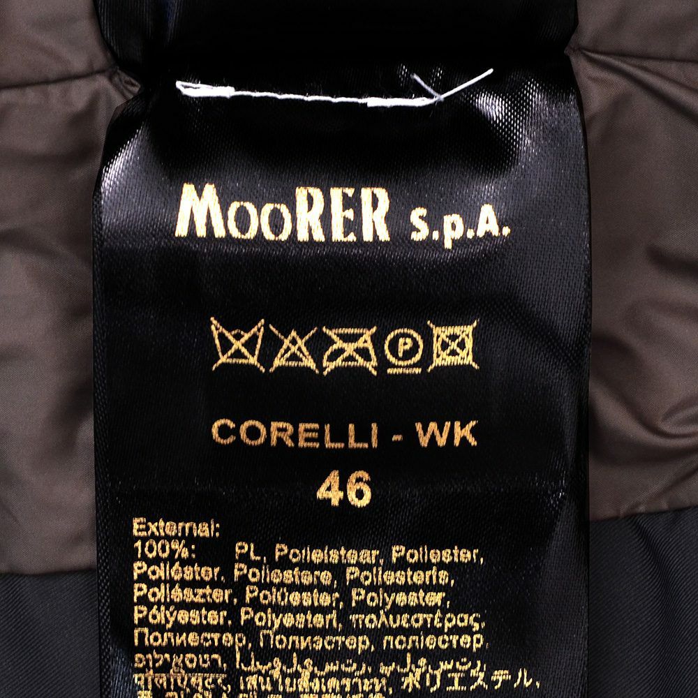 【ポイント8倍7/119:59まで】ムーレーMooRERMA-1型メンズCORELLI-WKミリタリーブルゾンブラック黒ボンバー撥水アクアライン春アウターレギュラーフィット国内正規品でらでら公式ブランド