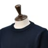 【preSALE!20%off】ザノーネZANONEクルーネックニットメンズGIROミドルゲージソフトコットンネイビー紺5ゲージニットウェア810104-ZN392国内正規品でらでら公式ブランド