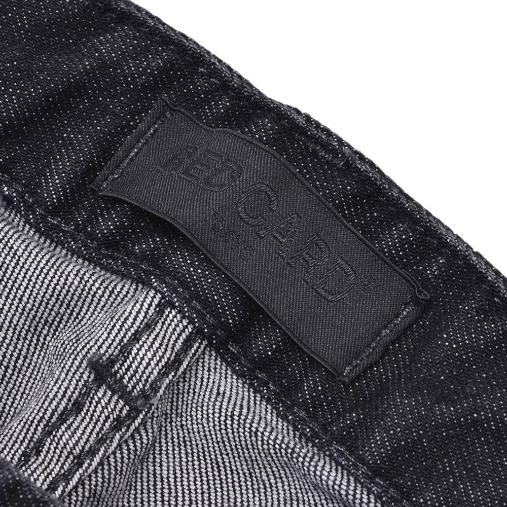 レッドカードトーキョーREDCARDTOKYOデニムスラックスメンズSlackスラック3者混生地ヴィンテージブラック1プリーツセンタークリーススリムテーパードストレッチジーンズ国内正規品でらでら公式ブランド