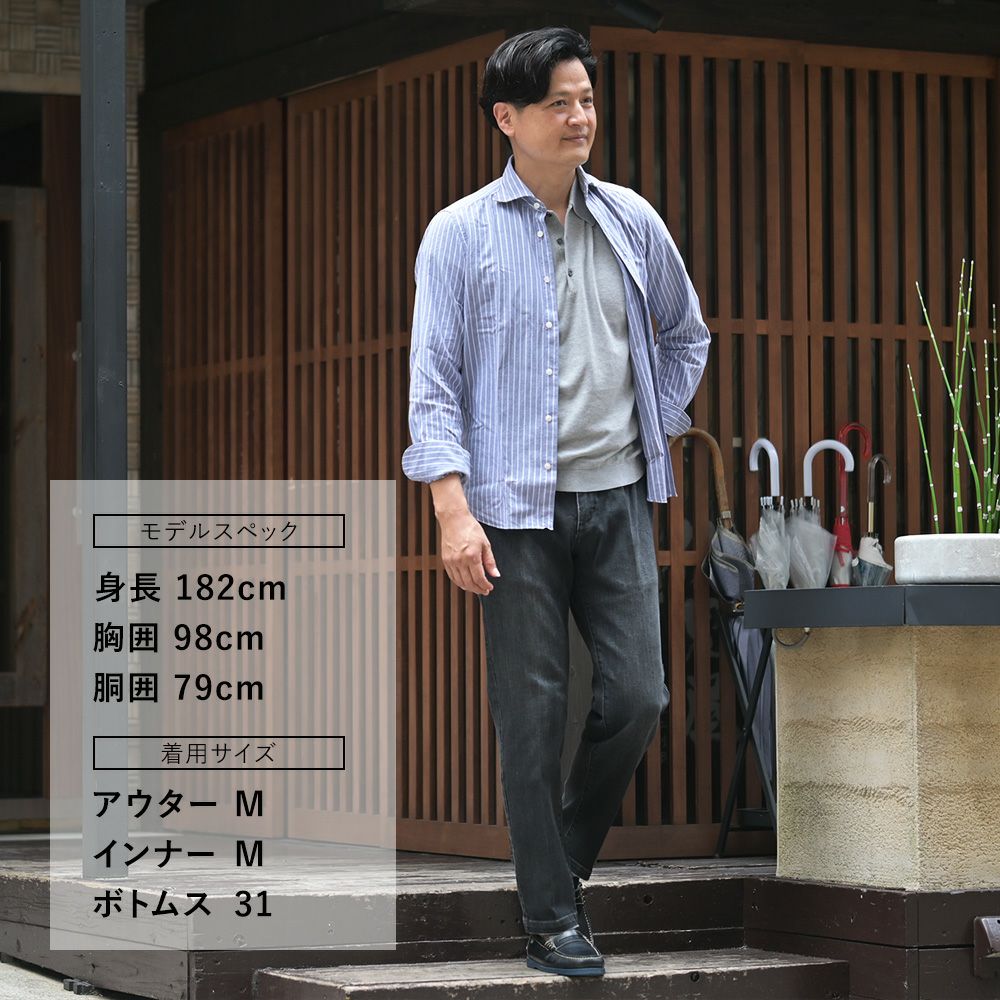 レッドカードトーキョーREDCARDTOKYOデニムスラックスメンズSlackスラック3者混生地ヴィンテージブラック1プリーツセンタークリーススリムテーパードストレッチジーンズ国内正規品でらでら公式ブランド