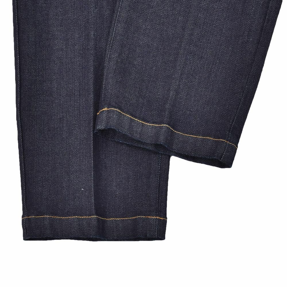 レッドカードトーキョーREDCARDTOKYOデニムスラックスメンズSlackスラック3者混生地インディゴ1プリーツセンタークリーススリムテーパードストレッチジーンズ国内正規品でらでら公式ブランド