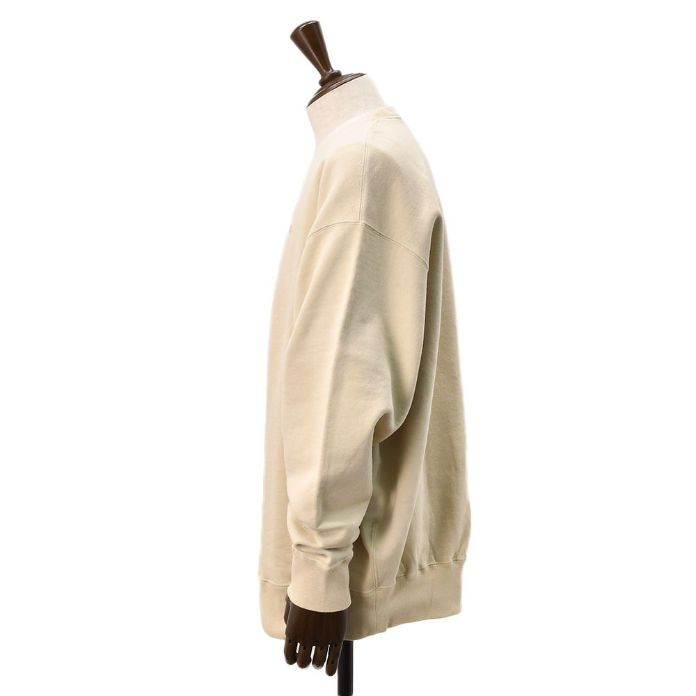 【preSALE!20%off】レッドカードトーキョーREDCARDTOKYO長袖トレーナーメンズスウェットChampモデルベージュ裏パイル仕様ロゴ刺繍ドロップショルダーオーバーサイズ国内正規品でらでら公式ブランド