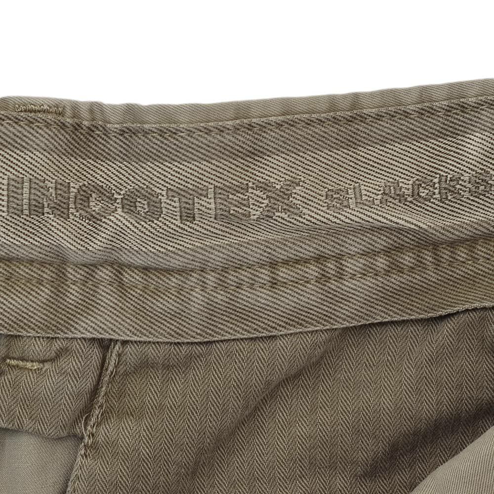 【preSALE!20%off】インコテックススラックスINCOTEXSLACKSコットンパンツメンズ100番ストレッチツイル織りグレーブラウンガーメントダイスリムフィット刺繍ブランドロゴ国内正規品でらでら公式ブランド