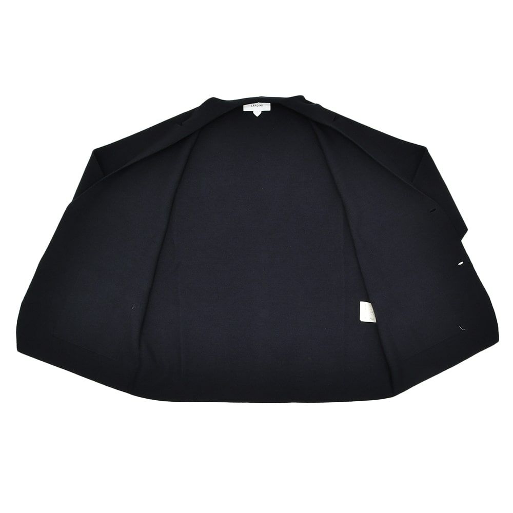 【preSALE!20%off】ラルディーニLARDINIカジュアルジャケットメンズ2Bジャケットウールシルクカシミヤ混ネイビー紺ALJM8903ニットカーディガンサマーニットブートニエール付国内正規品でらでら公式ブランド