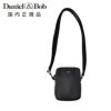 ダニエル&ボブDaniel&Bobショルダーミニポーチ男女兼用コンパクトバッグアルチェALCEシュリンクレザーダニボブブラック黒調節可能コードブランドロゴデザインシルバーパーツ国内正規品でらでら公式ブランド