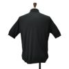 ジョンスメドレーJOHNSMEDLEYモックネックニットメンズ半袖ニットARBERシーアイランドコットン30ゲージブラック黒ハイゲージMODERNFIT国内正規品でらでら公式ブランド
