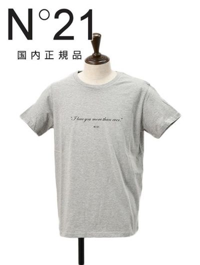 ヌメロ ヴェントゥーノ N°21 半袖Tシャツ メンズ 立体ブランド