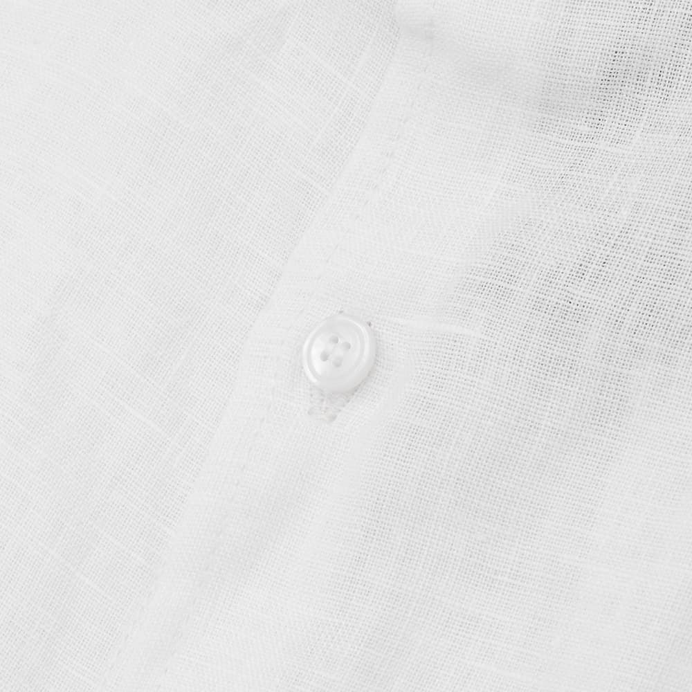 コンションキネットCONCHONQUINETTEリネンシャツメンズ麻シャツLACHEMISEFRONCEセミワイドカラーホワイト白リネン100％フランス製国内正規品でらでら公式ブランド