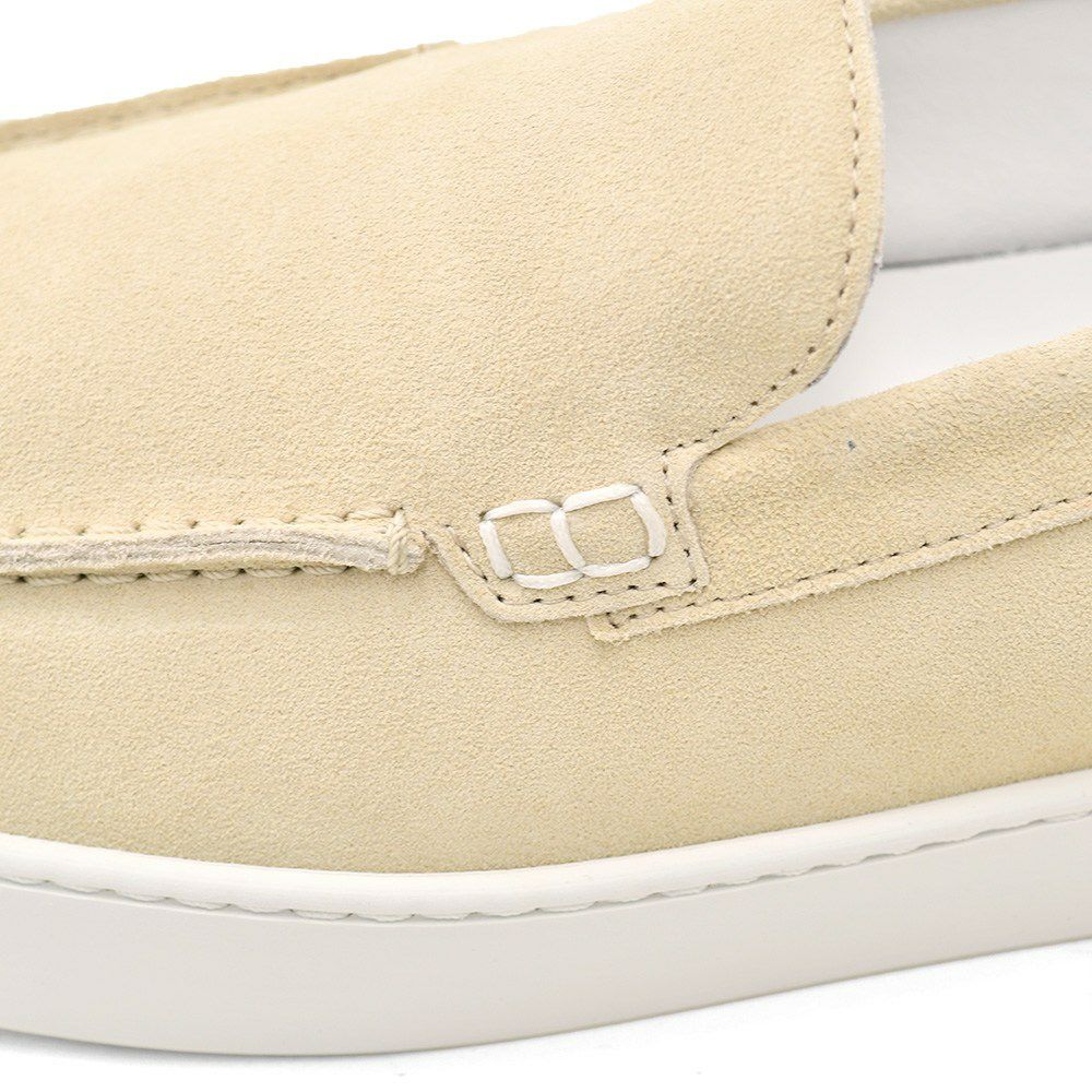 ペリーコサニーPELLICOSUNNYスリッポンメンズモカシン型シューズスエードレザーライトベージュBARTEXバーテックスM0052.0cmソール国内正規品でらでら公式ブランド