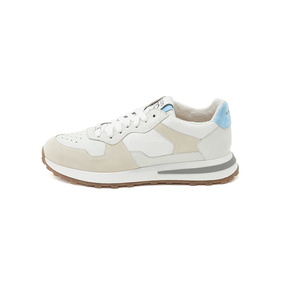 ブロックス79BLOCKS79ローカットスニーカーメンズレースアップシューズJOGGERモデルスエード×ナイロンブランドロゴグレー×ホワイトラバーソール国内正規品でらでら公式ブランド