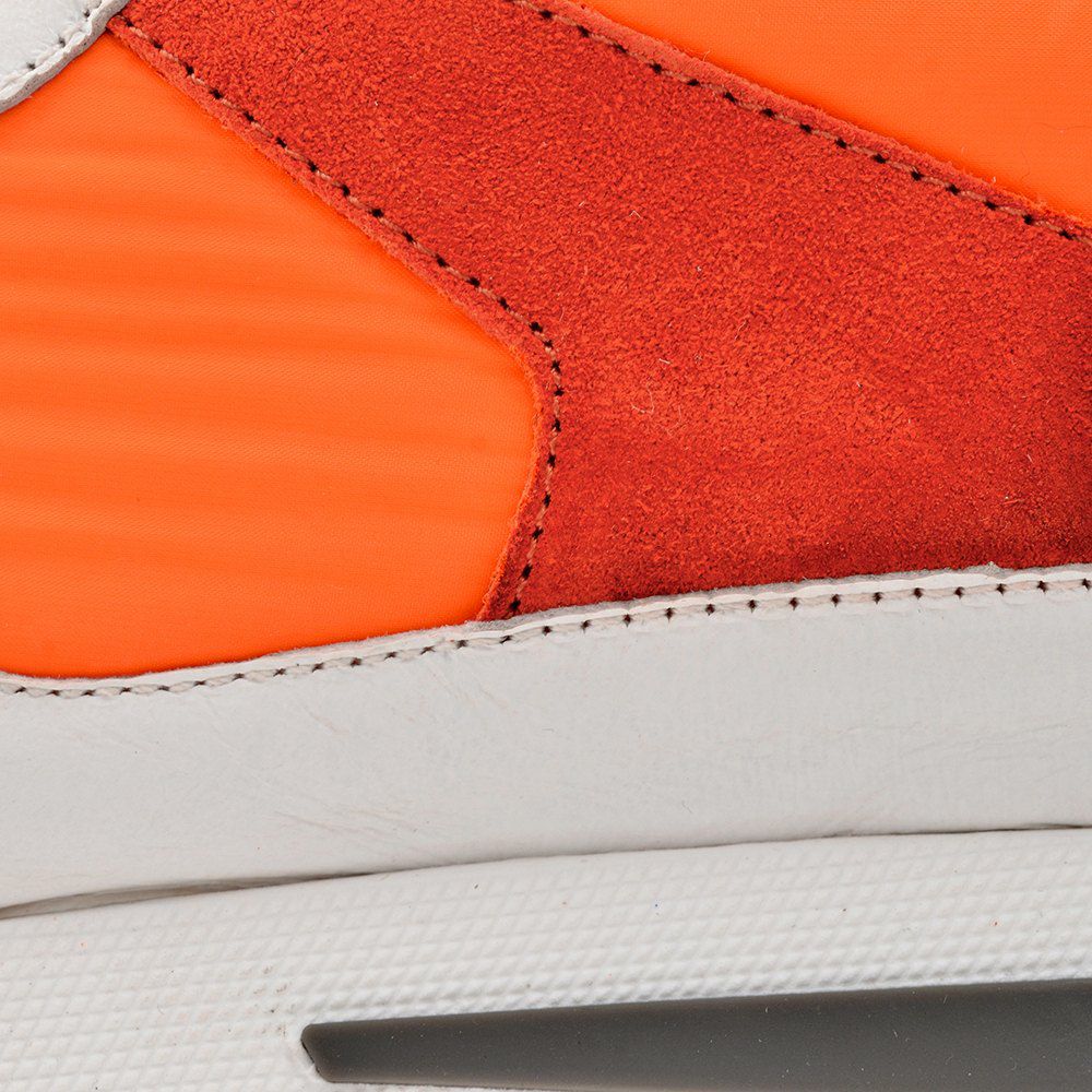 ブロックス79BLOCKS79ローカットスニーカーメンズレースアップシューズJOGGERモデルスエード×ナイロンブランドロゴレッド×ホワイトラバーソール国内正規品でらでら公式ブランド