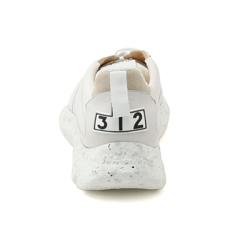 ブロックス79BLOCKS79レザースニーカーメンズレースアップシューズCOBIモデルブラックナンバリング風デザインホワイト白厚底ソール国内正規品でらでら公式ブランド