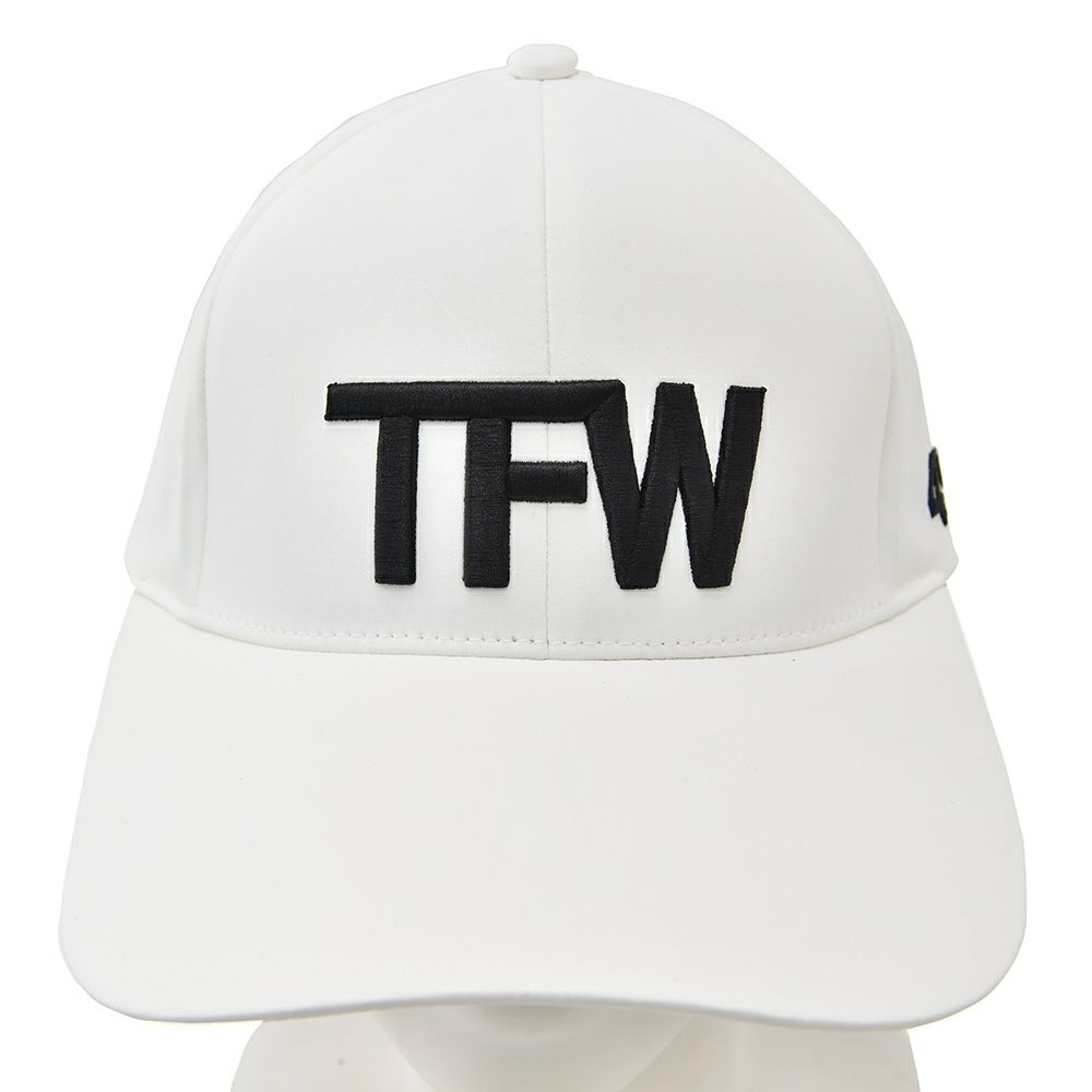 TFW49ティーエフダブリューフォーティーナインベースボールキャップメンズテクニカル帽子6パネル刺繍ロゴベルクロアジャスター調節ポリエステルホワイト白ゴルフ国内正規品でらでら公式ブランド
